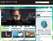 Tablet Screenshot of mp3yz.com